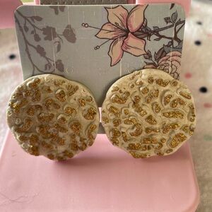 Vintage clip on earrings